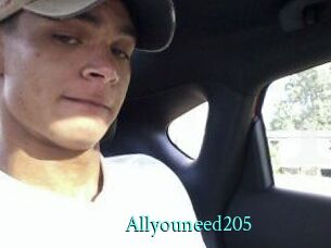 Allyouneed205
