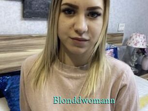 Blonddwomann