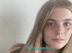 Blondeandcute