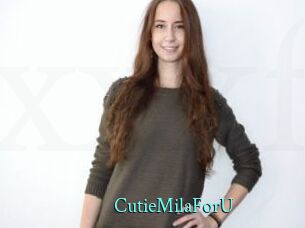 CutieMilaForU