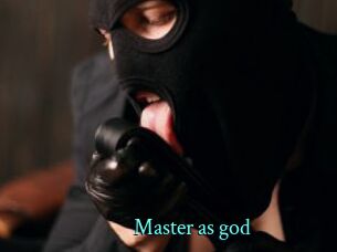 Master_as_god