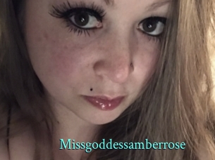 Missgoddessamberrose