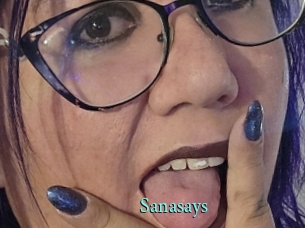 Sanasays