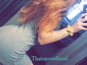 Thatoneredhead