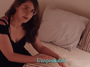 Unspeakable
